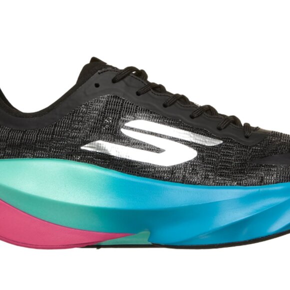 Skechers SKX Aero Tempo Carbon Mens Black Running Super Shoes 11 - Picture 2 of 8